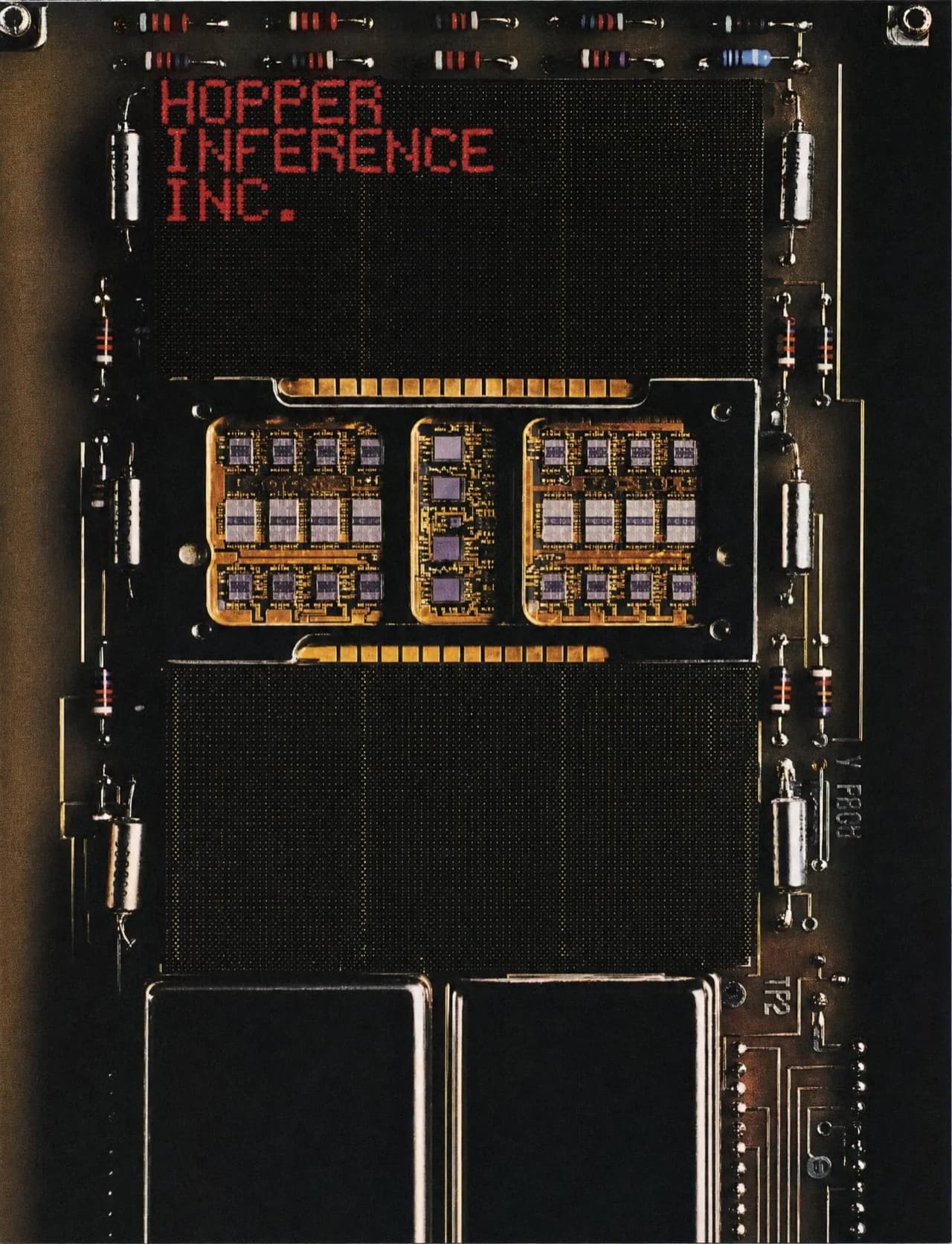Hopper Inference circuit board